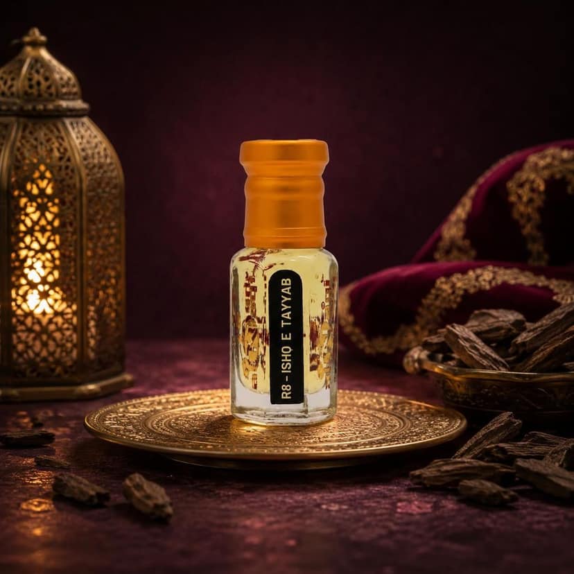 alnaqi fragrances Ishq-e-Tayyab 12ml - Eternal Amour Perfume Oil, Unisex Signature Attar, Premium Concentrated Arabic Scent, Long Lasting Floral-Woody-Musk view 2