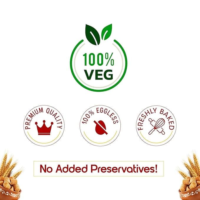 Sher Ae Punjab Premium Jaggery Rusk - Pack of 2 (350g each) view 2