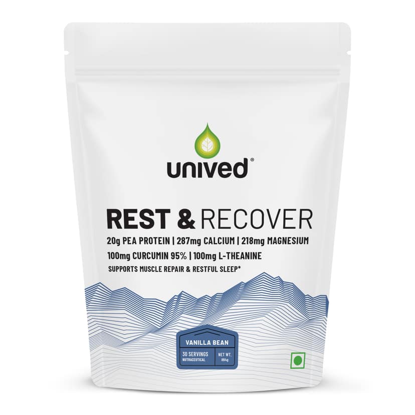 Unived Rest and Recovery Protein for Stress and Immunity Vanilla Bean