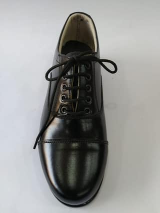 Men's Black Leather Oxford Shoes - Formal Dress Shoes for Office, Business, and Special Occasions