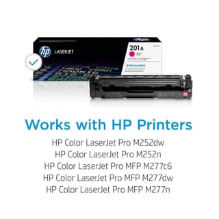HP 201A Magenta Original LaserJet Toner Cartridge (CF403A)