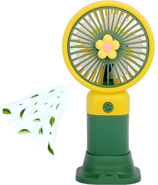 CHARKEE USB Fan Assorted Pack of Pack of 1 Rechargeable Mini Portable Handal Fan