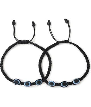 VIRAASI - Black Anklets ( Pack of 1 )