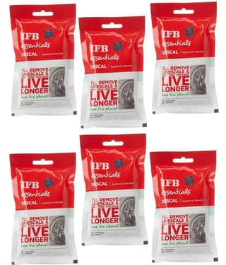 IFB DESCALING POWDER - Stain Remover Powder For All Fabrics ( Pack of 6 )