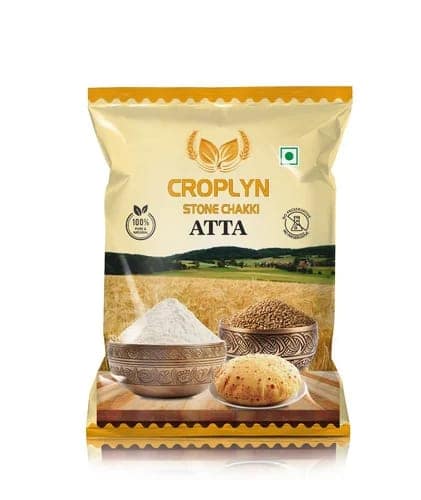 Buy 100% Natural Stone Chakki Fresh Atta Online at Best Price Pack of 2 (5*5 KG) view 2