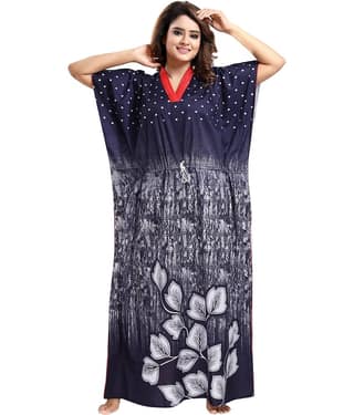 INNER BEATS Cotton Nighty & Night Gowns - Multi Color