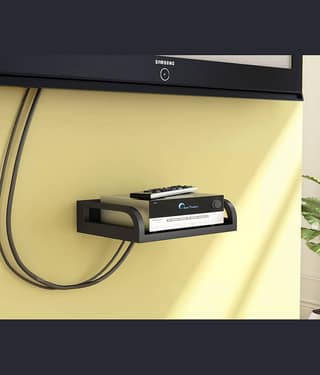 Home Sparkle Set Top Box Holder/Wifi Modem Stand, Suitable For Living Room/ Bedroom ( Designed By Craftsman)