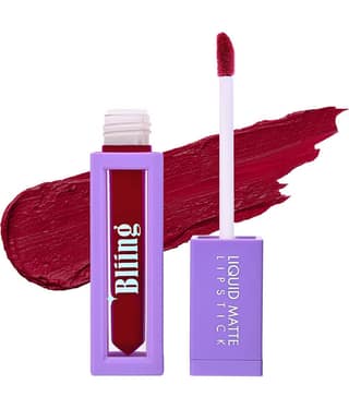 Bliing Liquid Matte Lipstick - Long-Lasting, Kiss-Proof, Waterproof for All-Day Wear - CRUSH