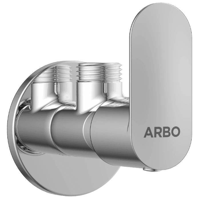 SL-2604 Angle Valve With Wall Flange view 2