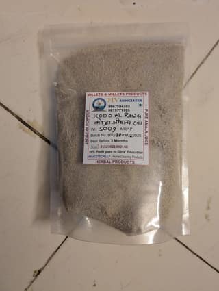 Hv Associates Kodo Millet Rawa (500G) | Natural & Nutritious Semolina Alternative | Healthy Breakfast Staple For Upma & Idli