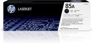 HP 85A Original LaserJet Toner Cartridge, Black