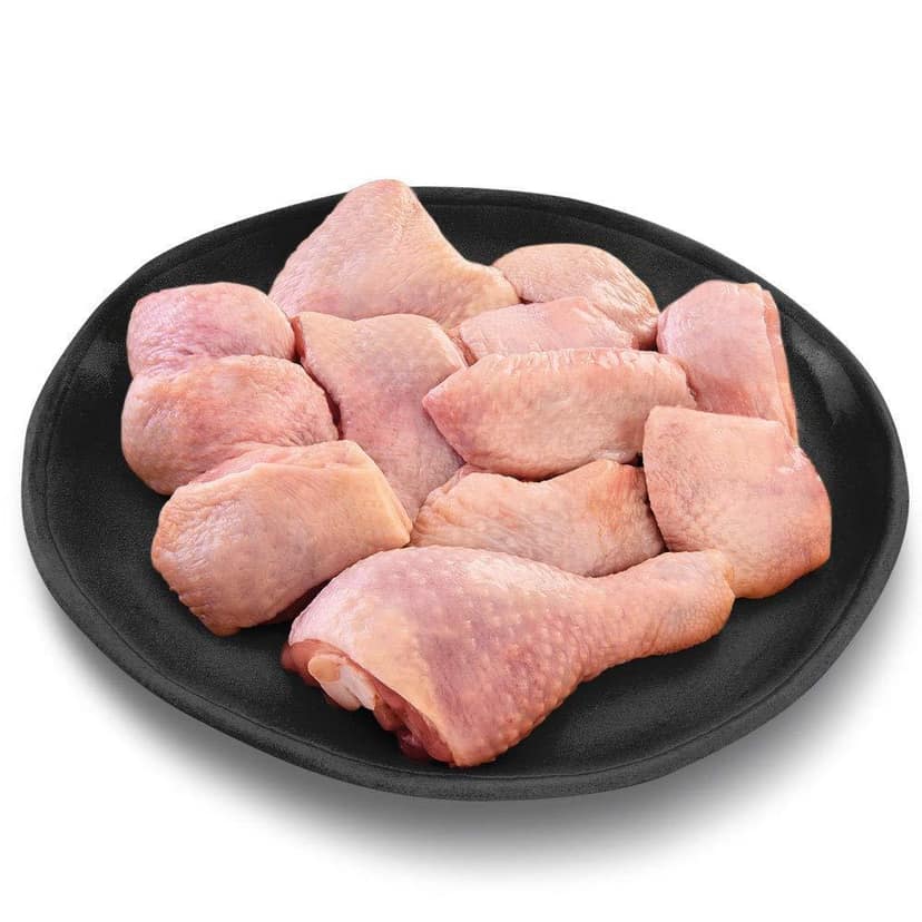 Poultry Meat - Chilled Skin On Curry Cut - Small/ Big 500 gms