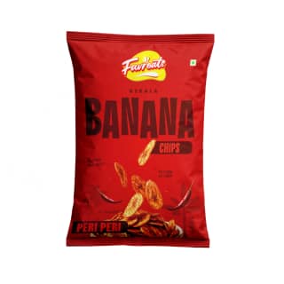 favreats Banana Chips Peri Peri 100g