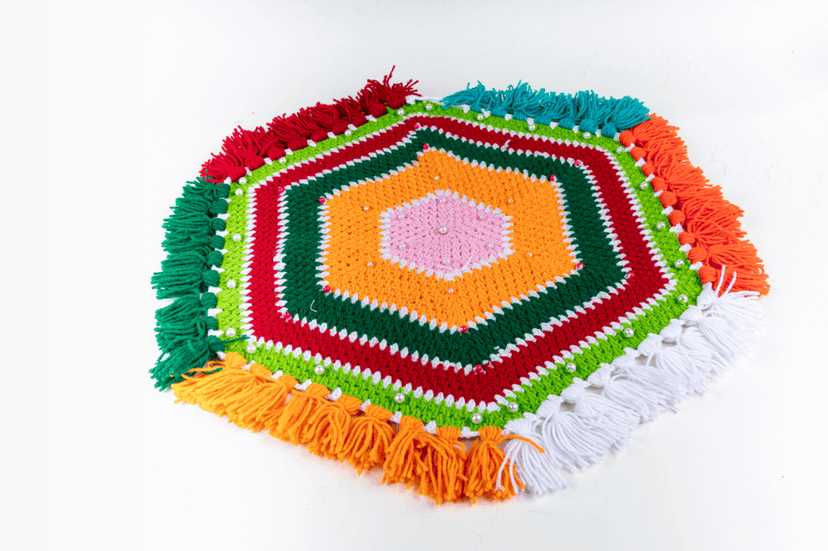 Woolen Rumal 1 Piece Each view 2