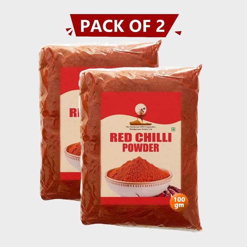 Red Chilli Powder (100 gm) pack of 2