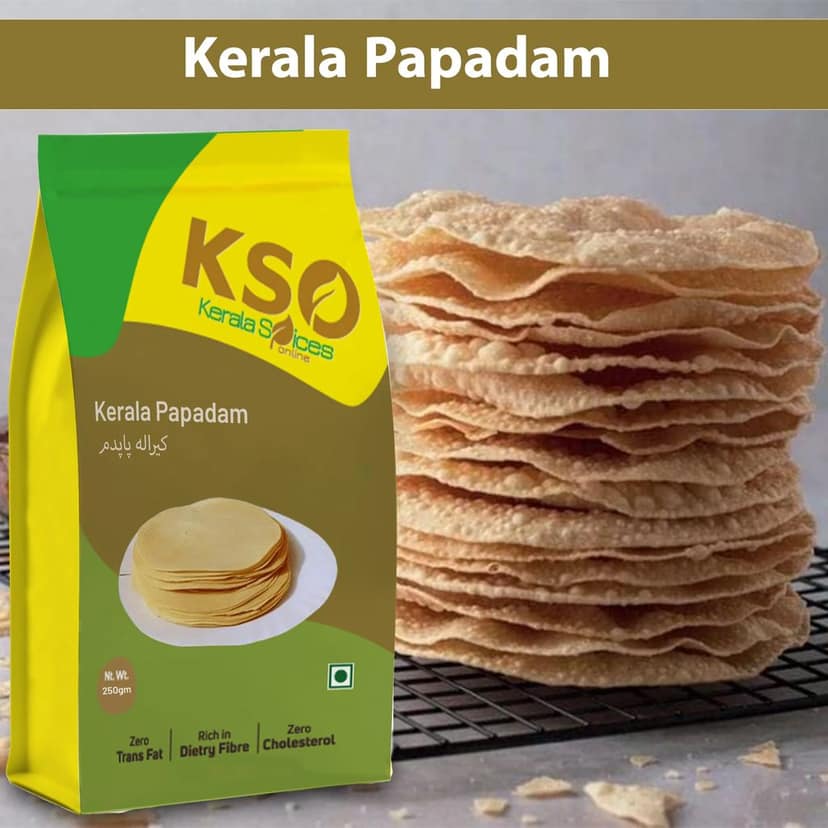 Kerala Papadam/ Papad 250g view 2