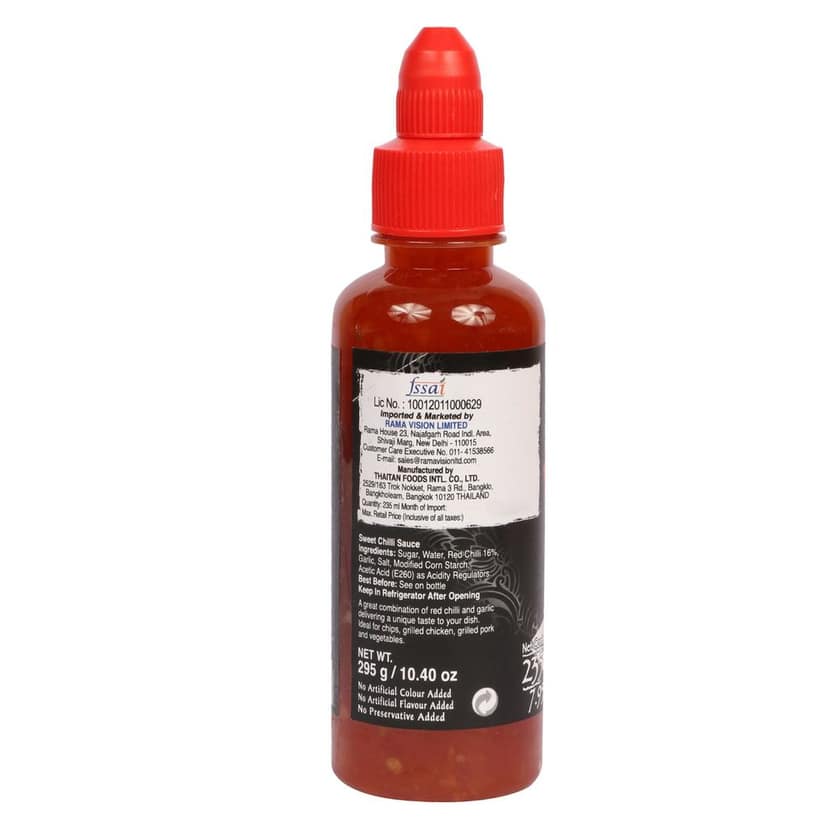 Real Thai Sweet Chilli Sauce 235 ml Pet Bottle view 2