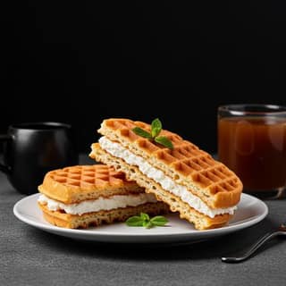Cream Cheese Waffle