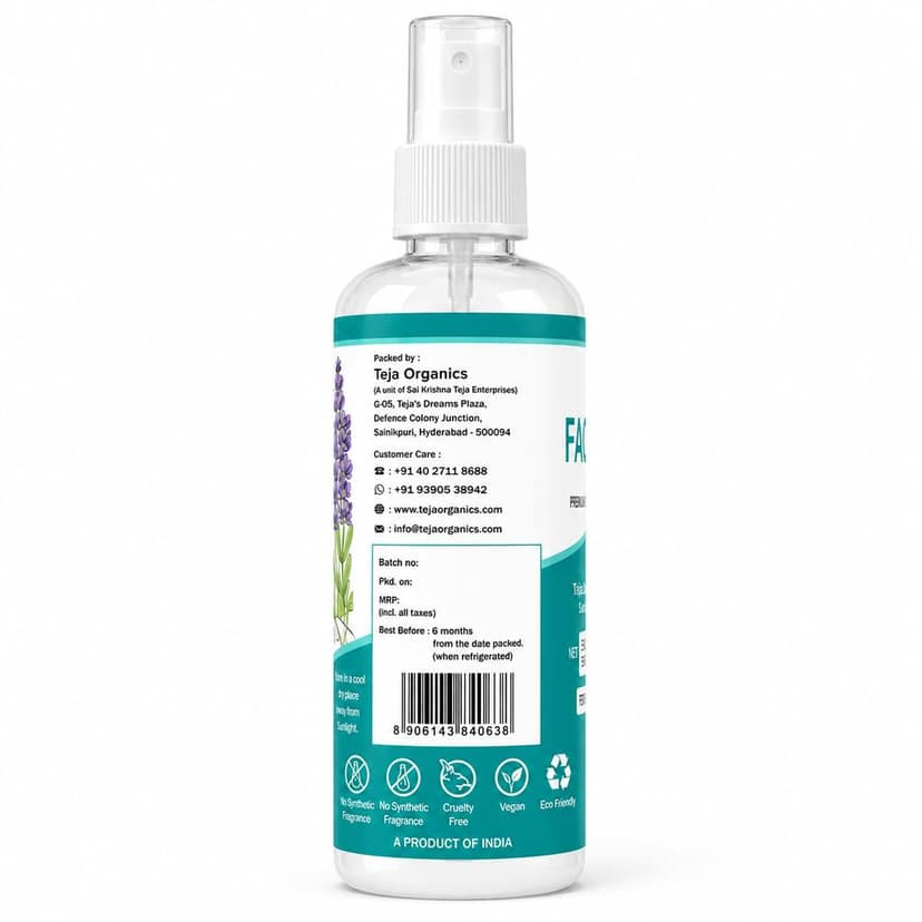 Rosemary Hydrosol 100ml | 100% Pure Floral Water | Natural Hair Toner | Helps Hair Growth view 2