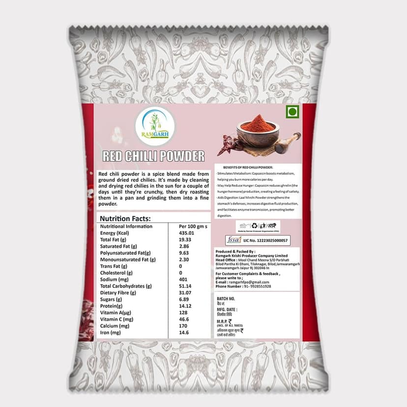 Red Chilli Powder ( 1Kg ) view 2