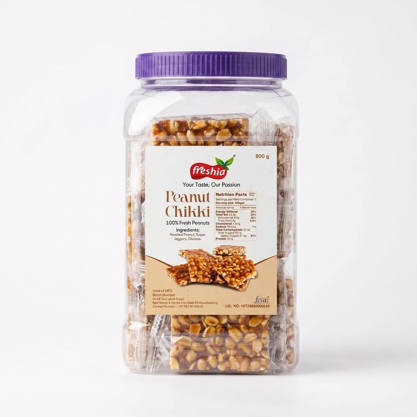 800 GM Peanut Chikki