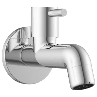 EL-1803 Long Nose Bib Tap With Wall Flange view 2