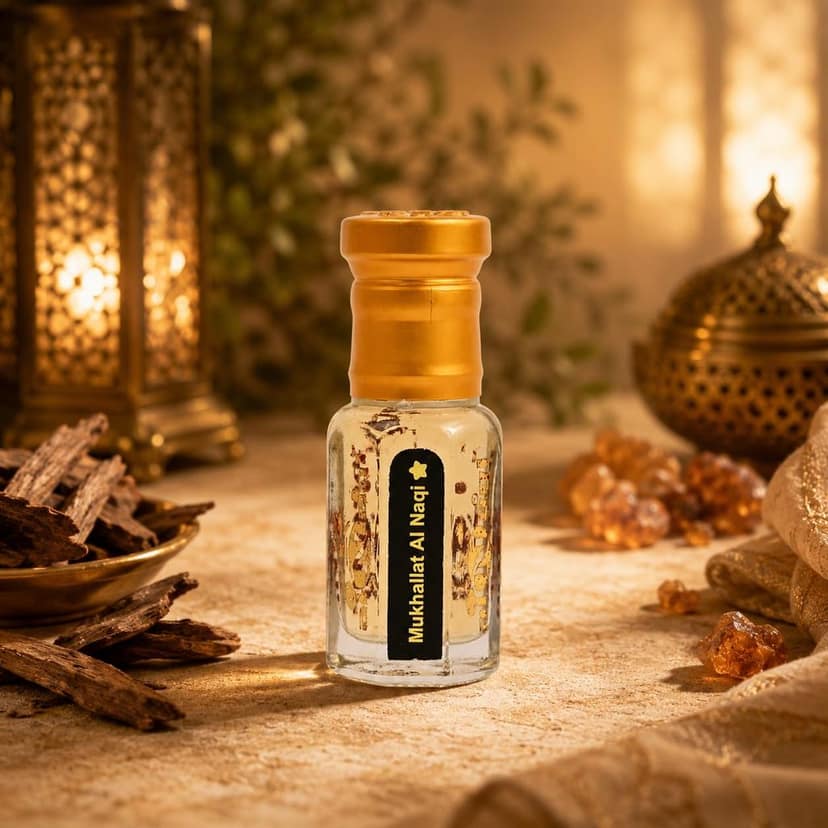 Alnaqi fragrances Mukhallat-alNaqi 12ml - Luxury-Attar-For-Men, No Alcohol Concentrated Mukhallat-Perfume, Traditional Mukhallat-Oud, Original Arabic-Parfum view 2