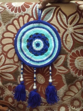 evil eye wall decor