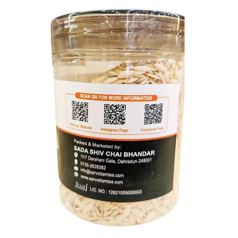 Sarvottam Kheera Magaz Box 250g | Premium Cucumber Seeds | Rich in Protein, Zinc & Healthy Fats | Nutritious Superfood for Energy, Digestion & Skin Health view 2