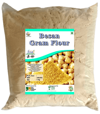 Gram Flour (Besan) | Channa Besan | 1 Kg (pack of 2)