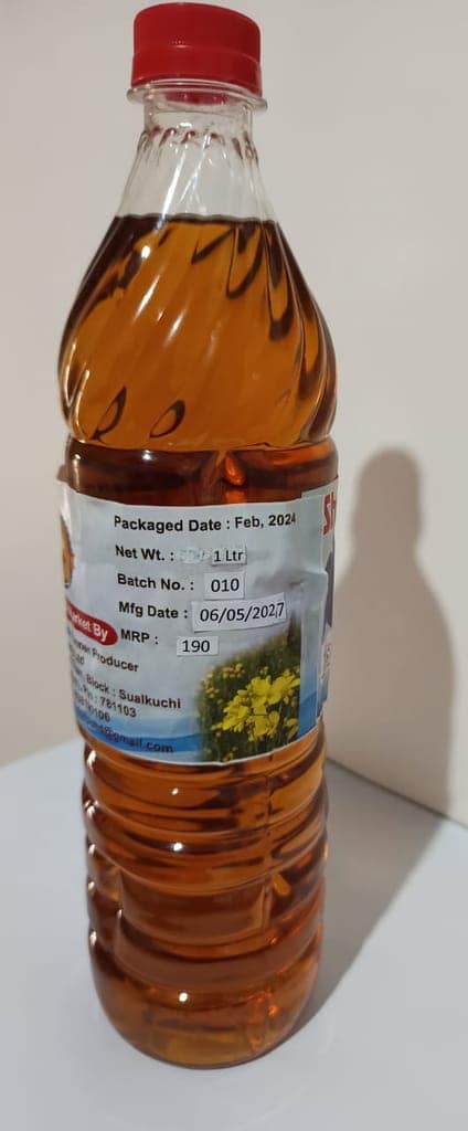 Sudh Pakritik Mustard Oil - 1L view 2
