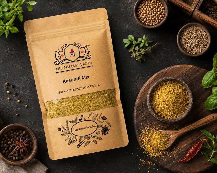 Kasundi Mix 100GM | Bengali Mustard Spice Blend | The MMasala Box Co. view 2