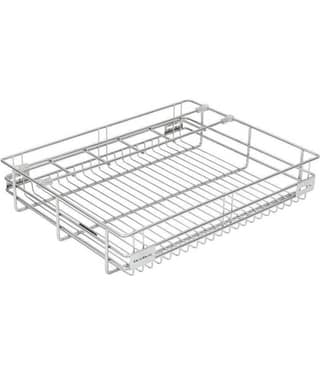 Raja Silver Stainless Steel Rack Basket