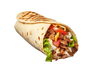 Cheese Shawarma 8 Inch