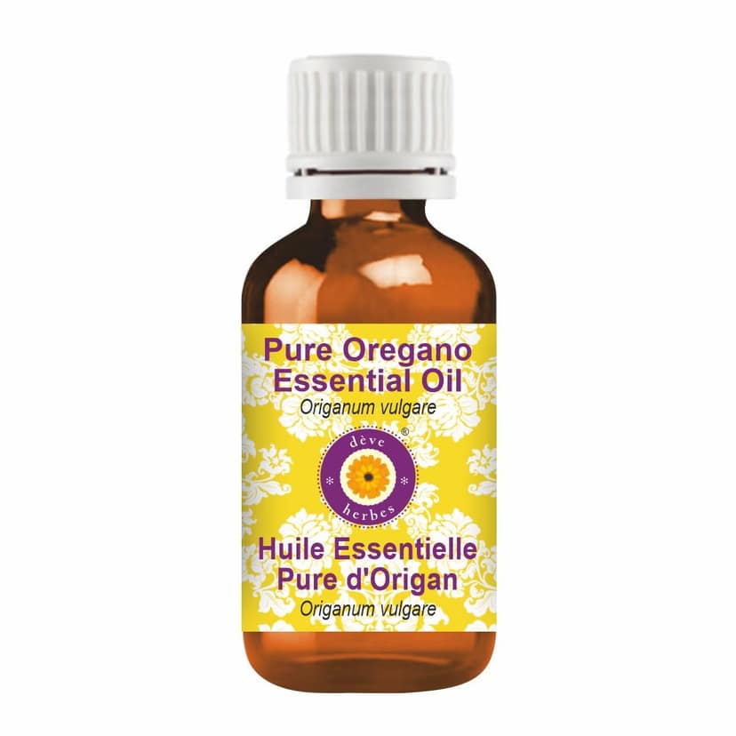 Deve Herbes Oregano Essential Oil (Origanum vulgare) Pure | Non-Sticky | Non-greasy | Lightweight | Men & Women | All Skin Types | Steam Distilled 30ml Deve Herbes Oregano Essential Oil (Origanum vulgare) Pure | Non-Sticky | Non-greasy | Lightweight | Me