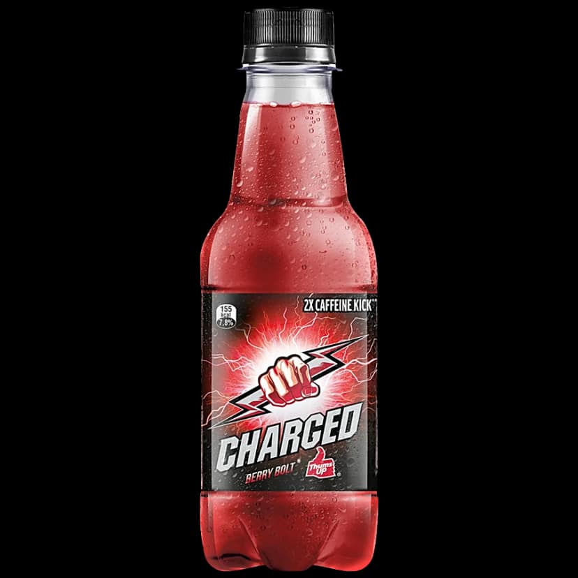 Thums Up Charged - Berry Bolt, 2X Caffeine, 250 Ml