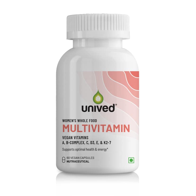 Unived Women Multivitamin Wholefood for Energy and Immunity