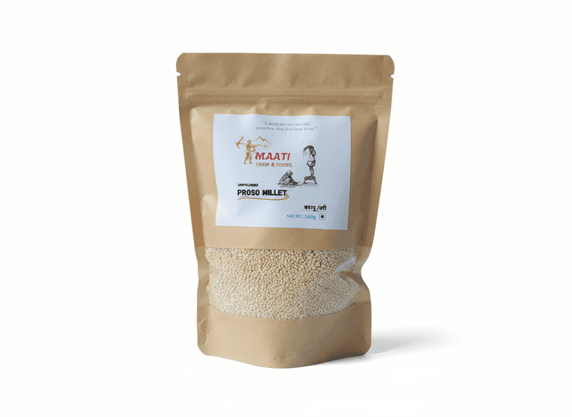 Maati Farm Unpolished Proso Millet (Chena/Baragu) - 500gm