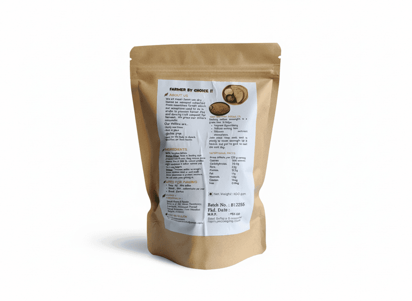 Maati Farm Unpolished Proso Millet (Chena/Baragu) - 500gm view 2