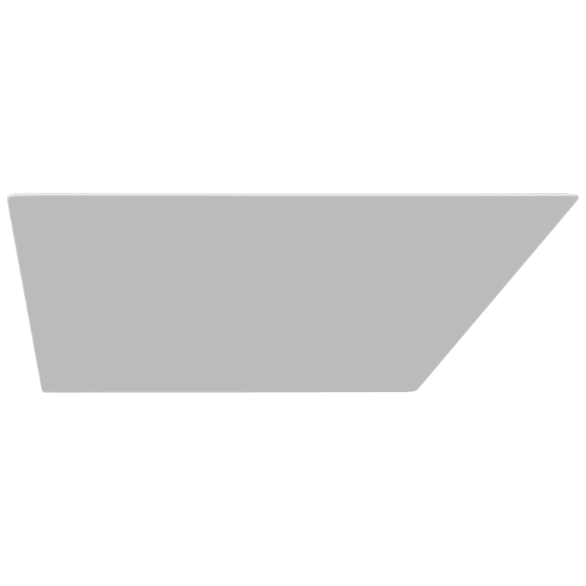 WBT-16441 Neo 14" x 10" Inch Wall Hung Basin view 2