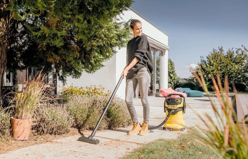 WD 5 Wet and Dry Vacuum Cleaner with Plastic Body of 25 l Tank Capacity view 2