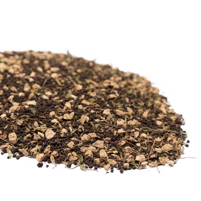 Udyan Tea Tulsi Ginger Chai Tea | Herbal Tea Enriched with Ayurvedic Herbs for Healing & Immunity | Cures Cold & Cough | 100% Pure Loose Leaf Tea view 2