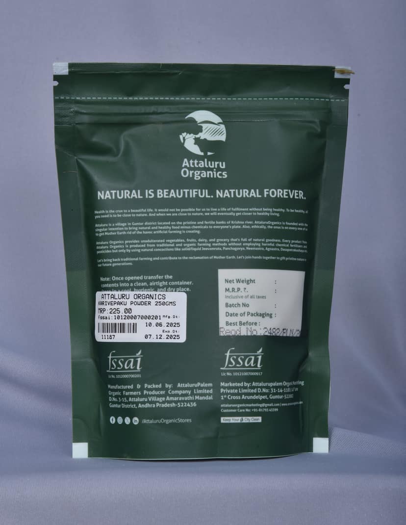 Attaluru Organics Curry Leaves Powder view 2