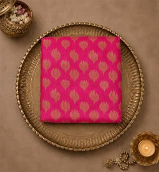Handloom Chanderi Pattu Silk Saree