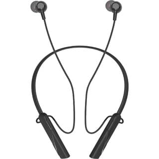 Digimate Dhun Neckband With 24 Hours Playtime, Bluetooth 5.2, 300mAh Battery, Type-C Fast Charge, Built-in Mic (DG-NB-1013-Black)