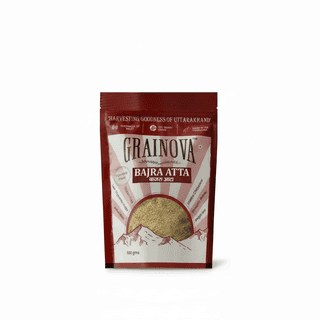 GRAINOVA Bajra Atta | Pearl Millet Flour | Bajra Atta 500gm | Millet Flour | Bajre Ka Atta