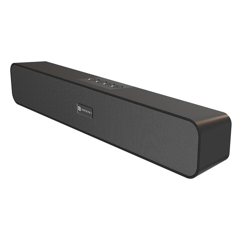 PORTRONICS Decibel 24 10W Wireless BT Soundbar with Mic