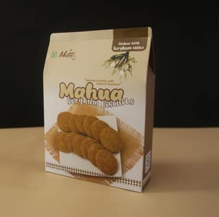 Muktai Triple Millet Goodness Pack | Sorghum, Pearl Millet & Nagli Biscuits | Jowar, Bajra & Ragi Assortment | Gluten-Free & Fiber Rich (Pack of 3 - 750gm Total)