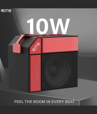 NEUTON PRO KOHINOOR 10 W Bluetooth Speaker Bluetooth v5.0 with USB,SD card Slot,Aux Playback Time 6 hrs Gold