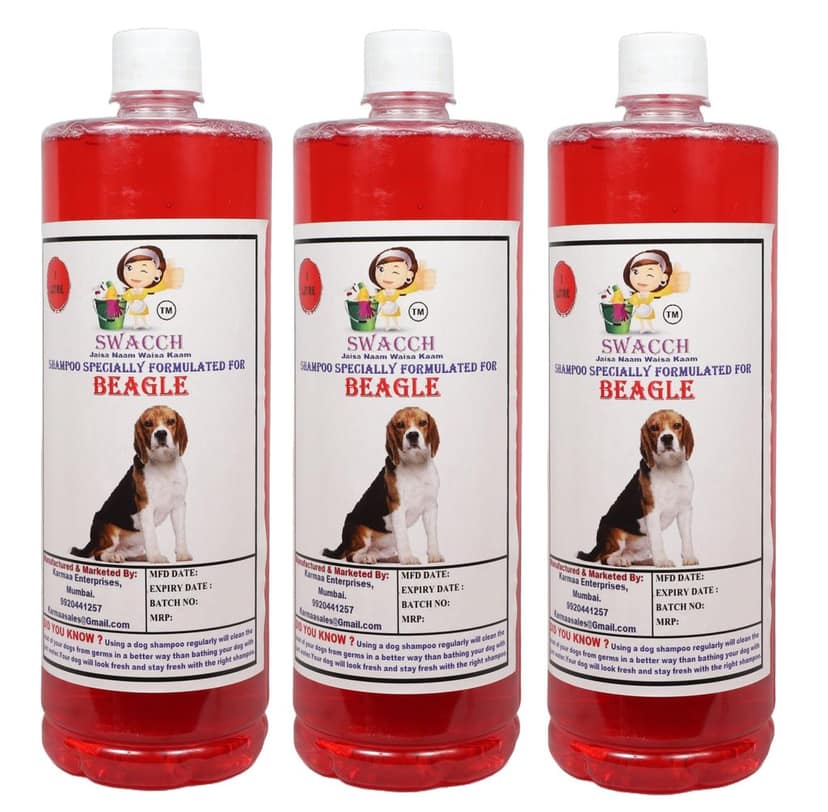 Swacch Shampoo Specially Formulated for Beagle (1 Litre) (Pack of 3) Strawberry view 2